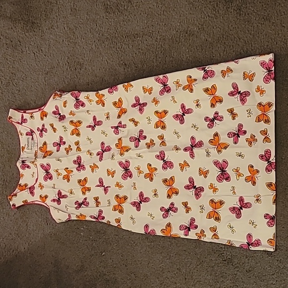 Shell type Sundress with Butterflies sz 10 - Picture 1 of 4